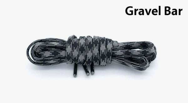 Yakoda Guide Laces Gravel Bar Yakoda Guide Laces Gravel Bar